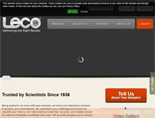Tablet Screenshot of leco.com